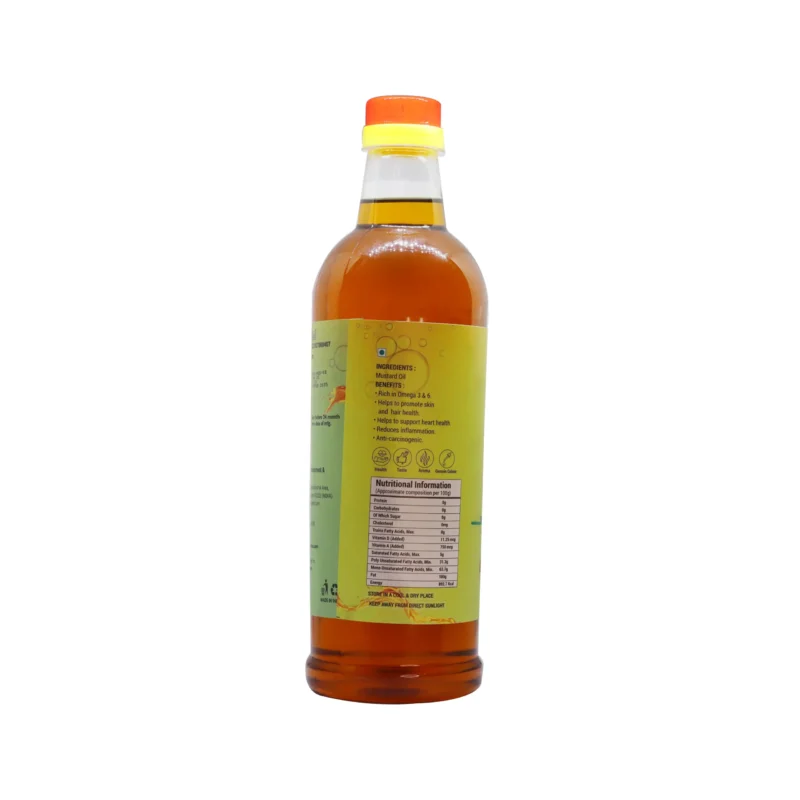 Premium Kacchi Ghani Mustard Oil - Image 3
