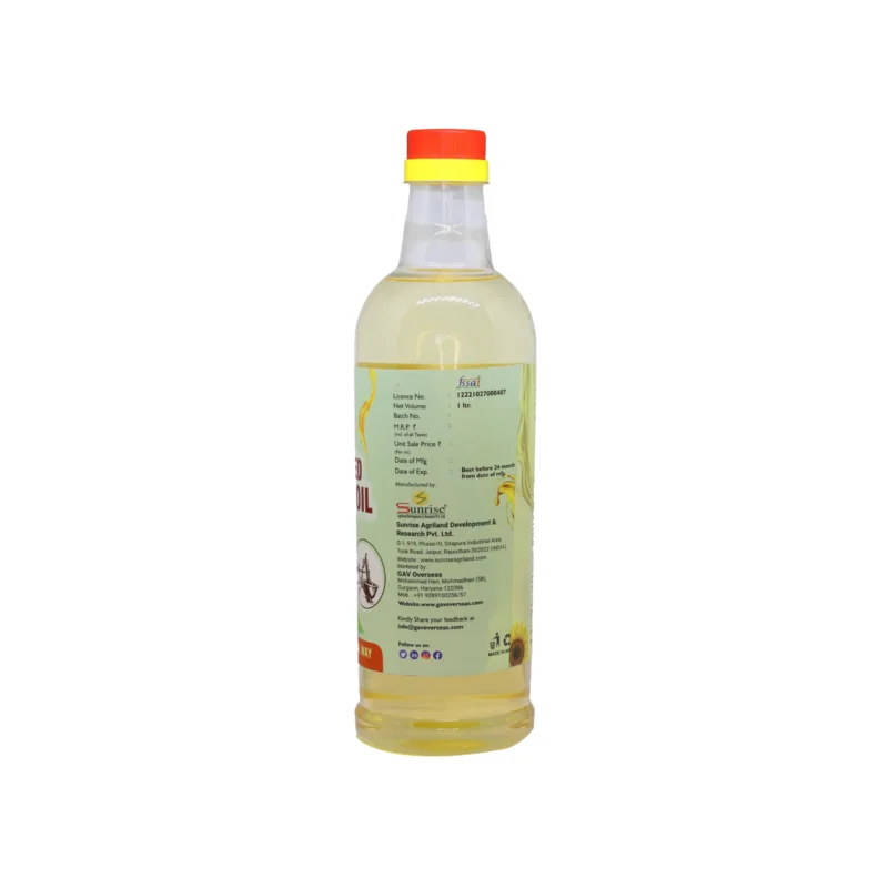 Premium Cold Pressed Sunflower Oil - Image 2