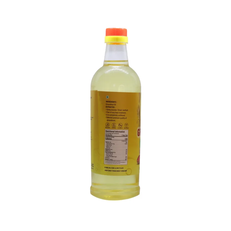 Premium Cold Pressed Groundnut Oil - Image 3