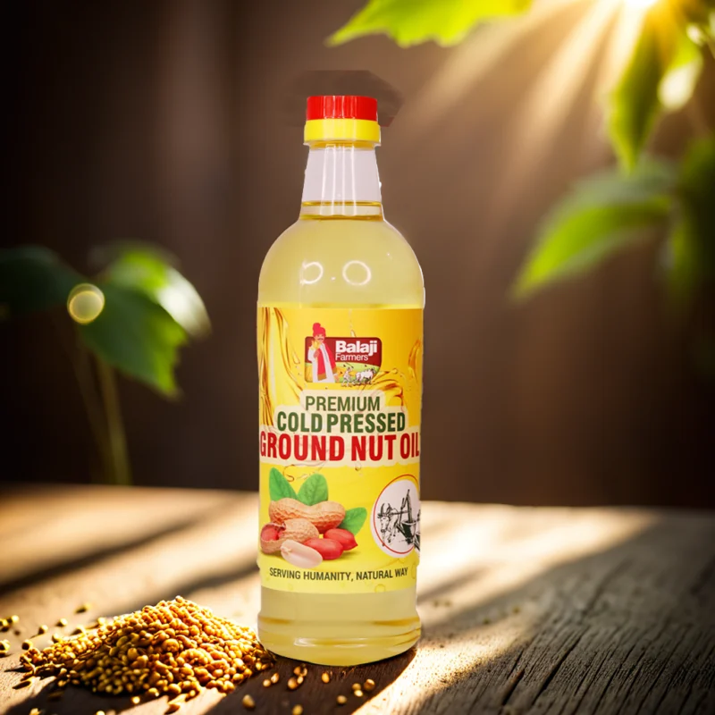 Premium Cold Pressed Groundnut Oil